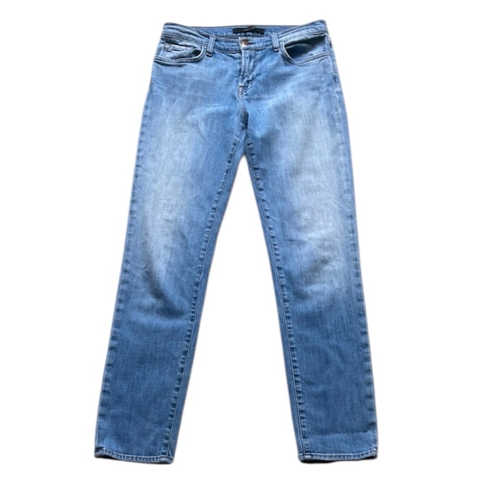 J Brand Women’s Aidan Light Wash Straight Leg Jeans Size 25